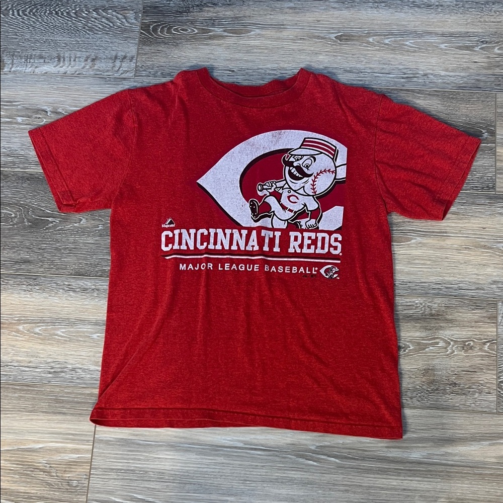 Mr Redlegs Cincinnati Reds Red T-Shirt